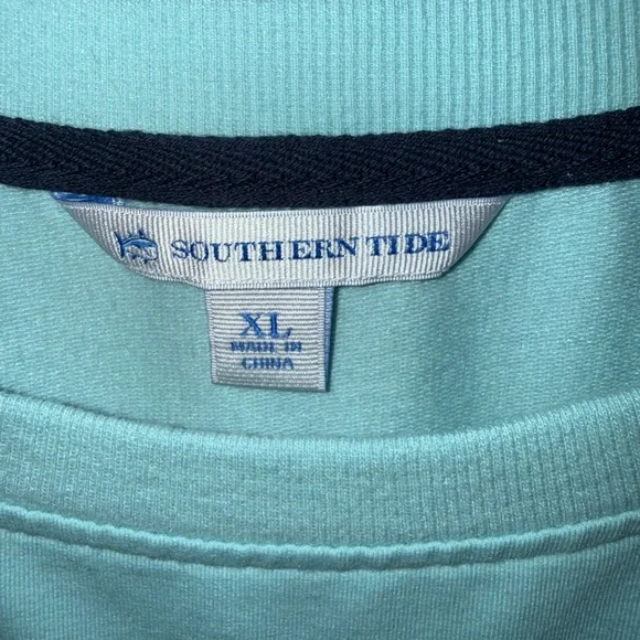 Southern Tide Aqua Long Sleeve Top - Picture 4 of 7